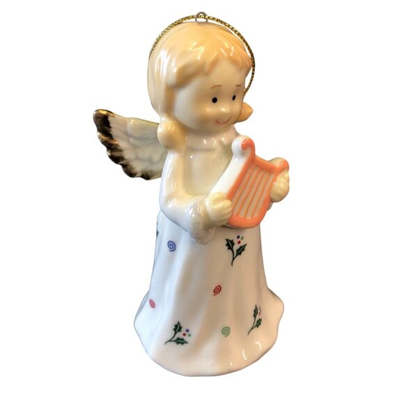 Formalities Porcelain Angel Musical Ornament Christmas Baum Bros Works Boxed - Picture 3 of 10
